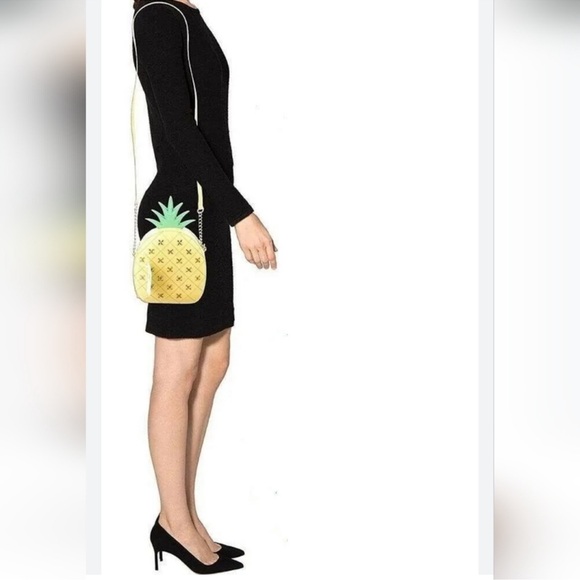 Kate Spade How Refreshing Pineapple Crossbody Novelty Bag EUC - Picture 12 of 12